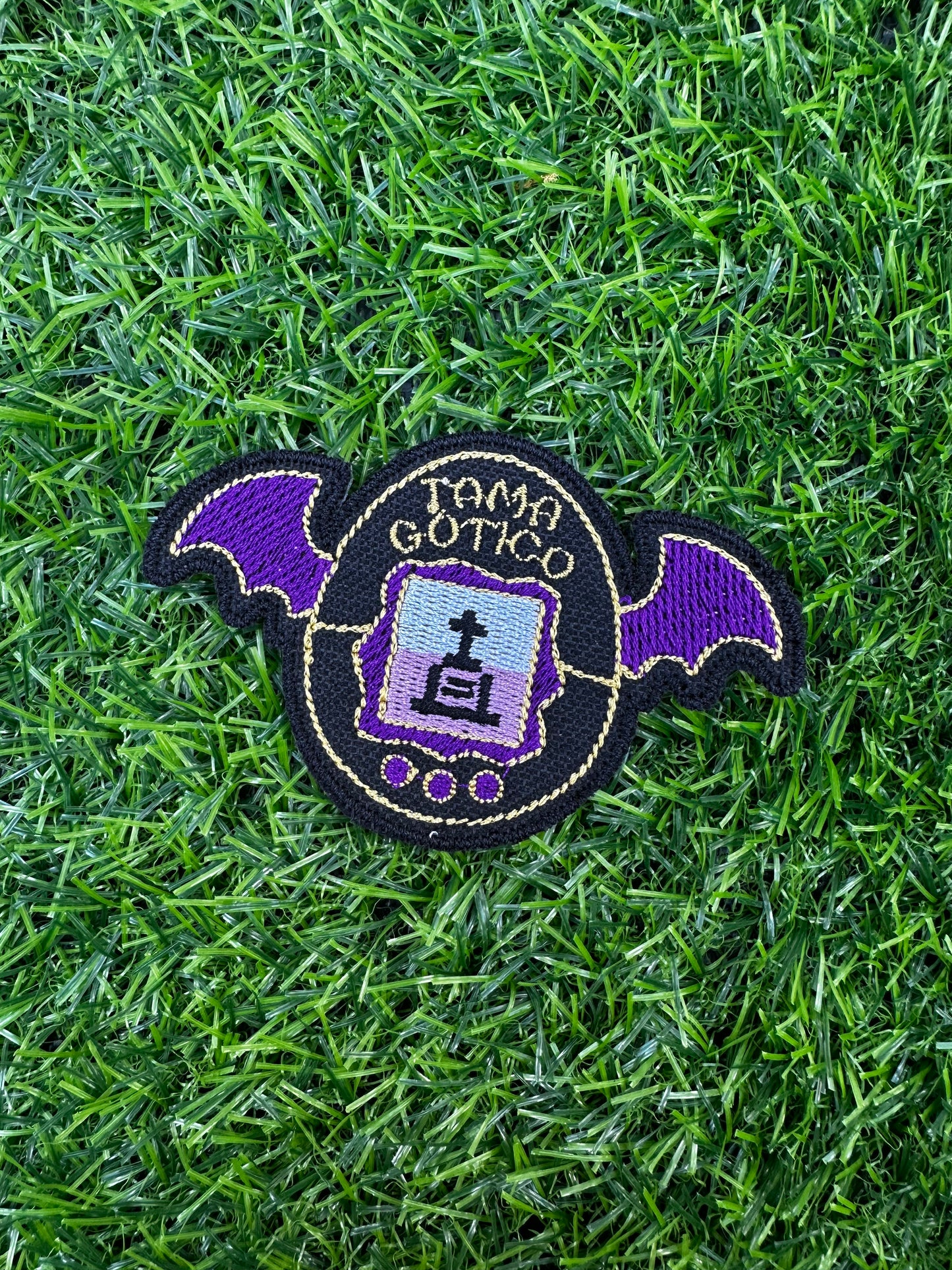 Patch Bordado Tama Gótico