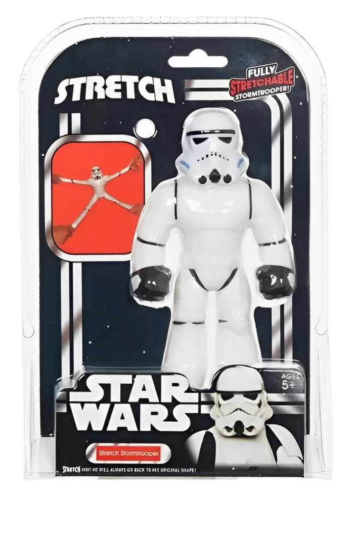 Boneco Elástico Stretch Star Wars Storm Trooper
