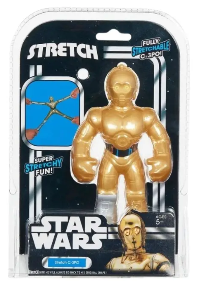 Boneco Elástico Strech Star Wars C-3PO