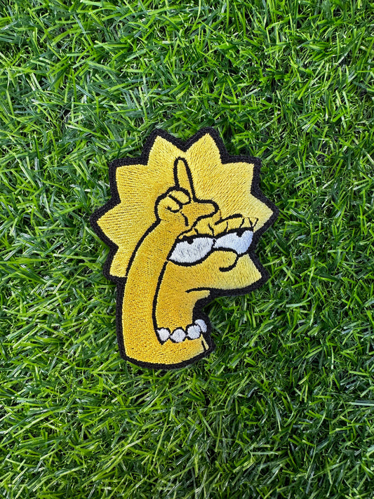 Patch Bordado Lisa Simpson