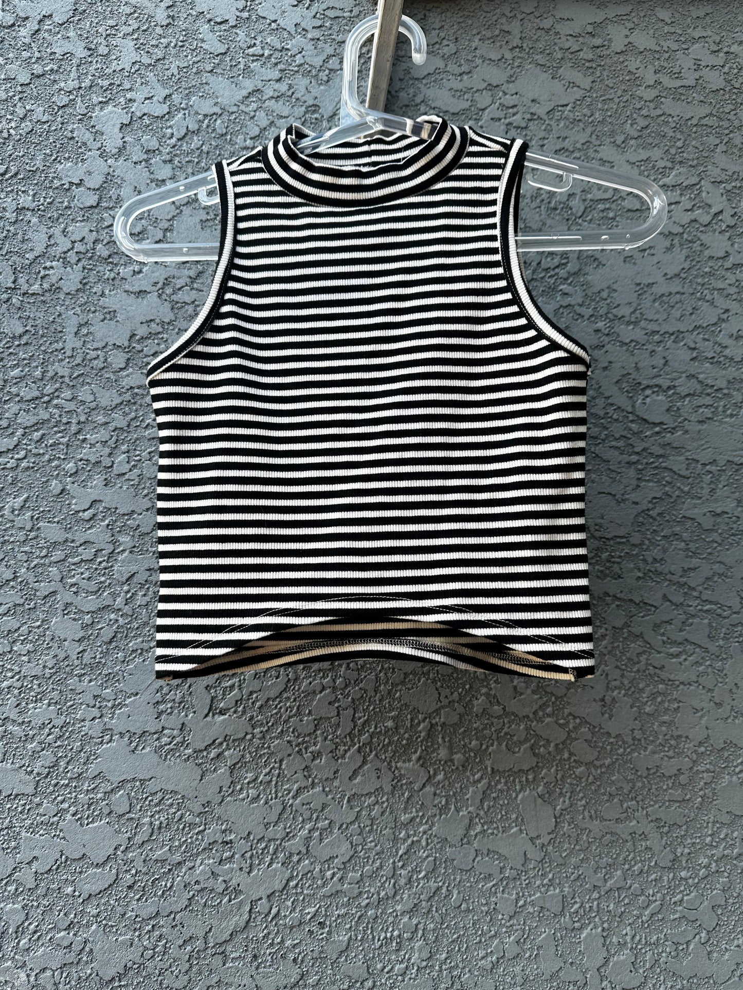 Cropped Gola Alta Listrada Pool tam P