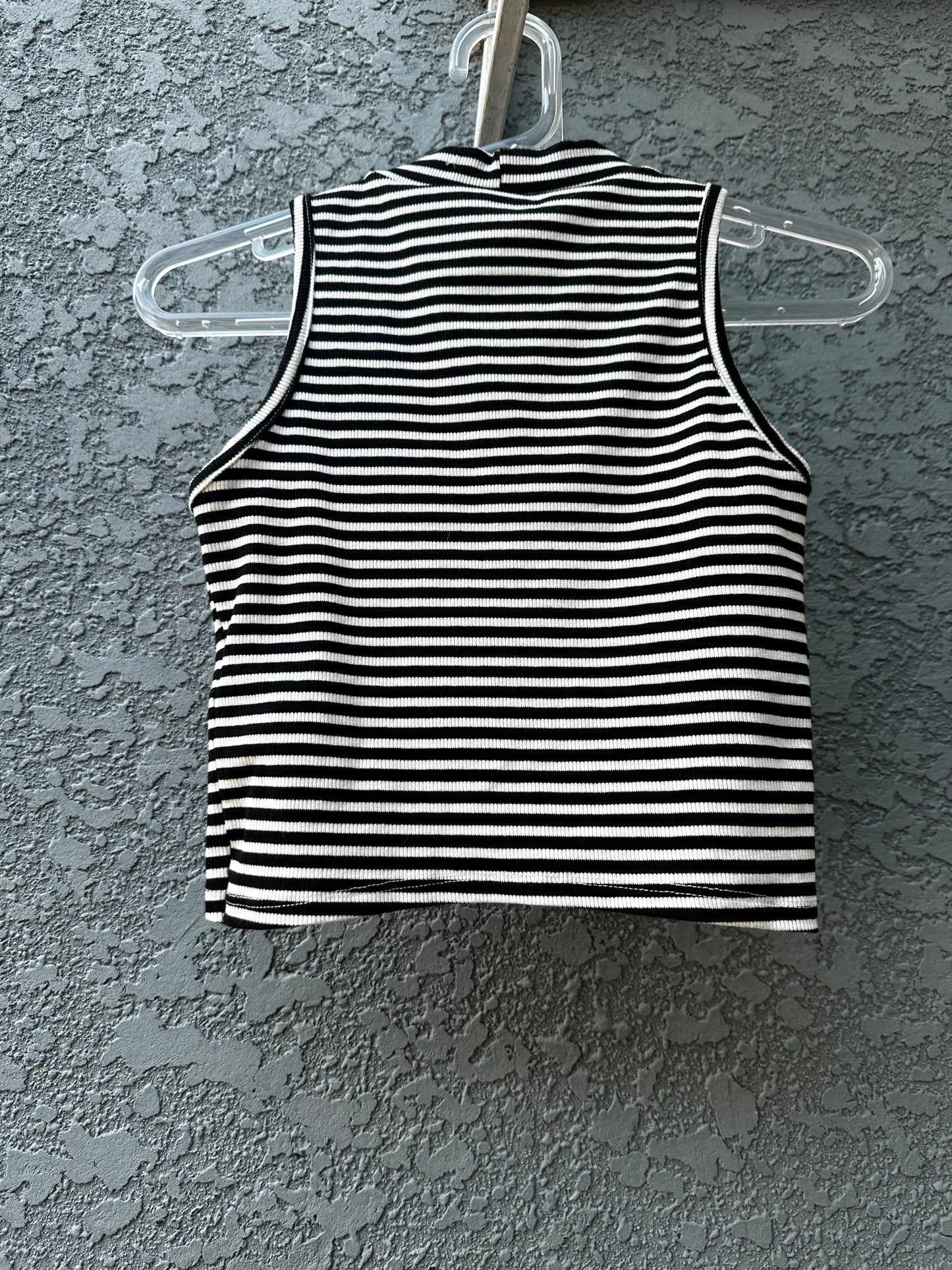 Cropped Gola Alta Listrada Pool tam P