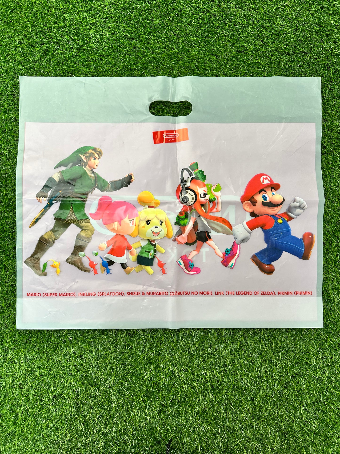 Sacola Oficial Loja Nintendo Tokyo (Edição Especial All-Stars)