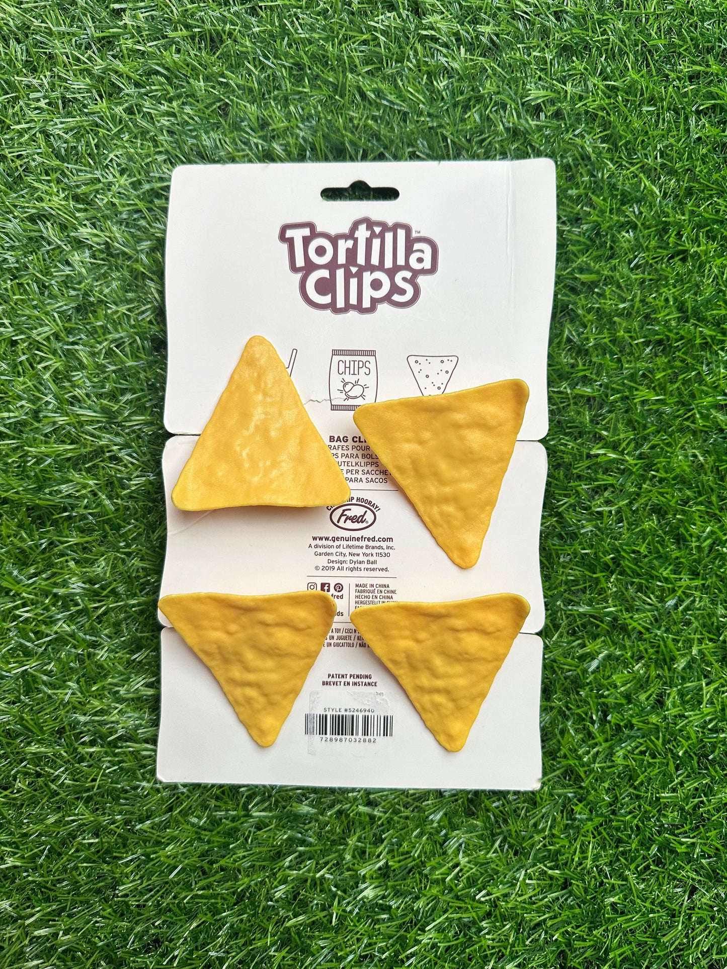 Presilha Tortilla Clips Genuine Fred (Kit com 4 Peças)