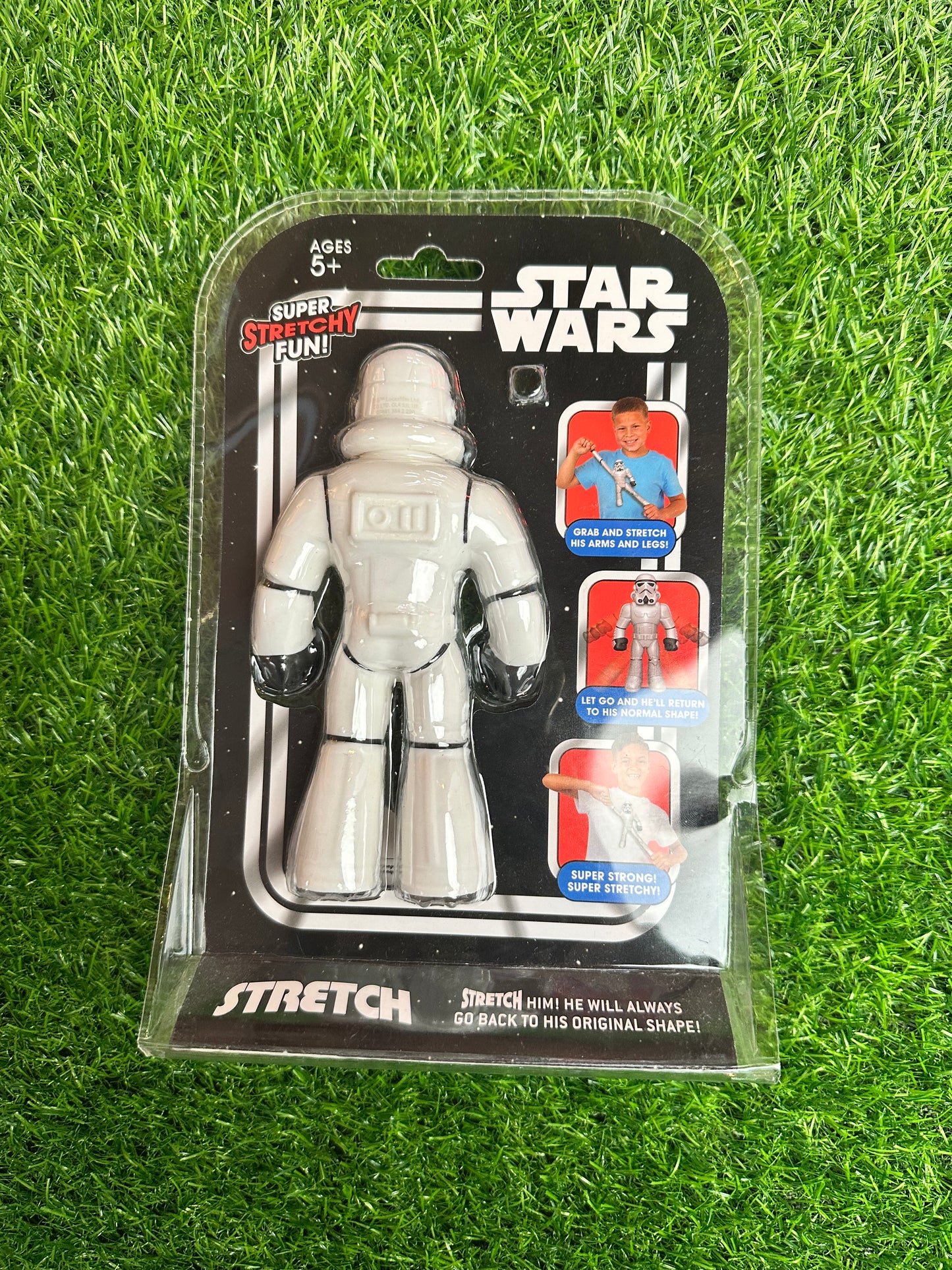 Boneco Elástico Stretch Star Wars Storm Trooper