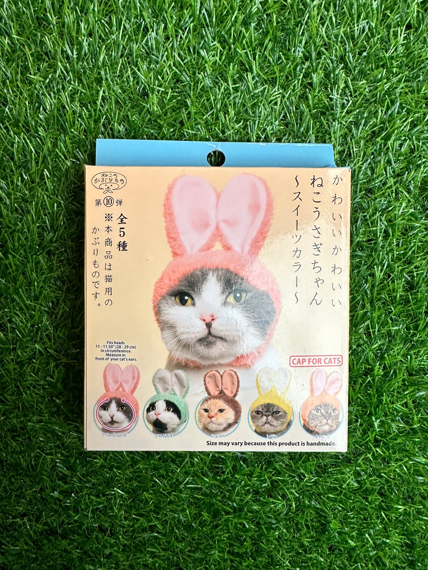 Touca Orelhas de Coelho para Gatos