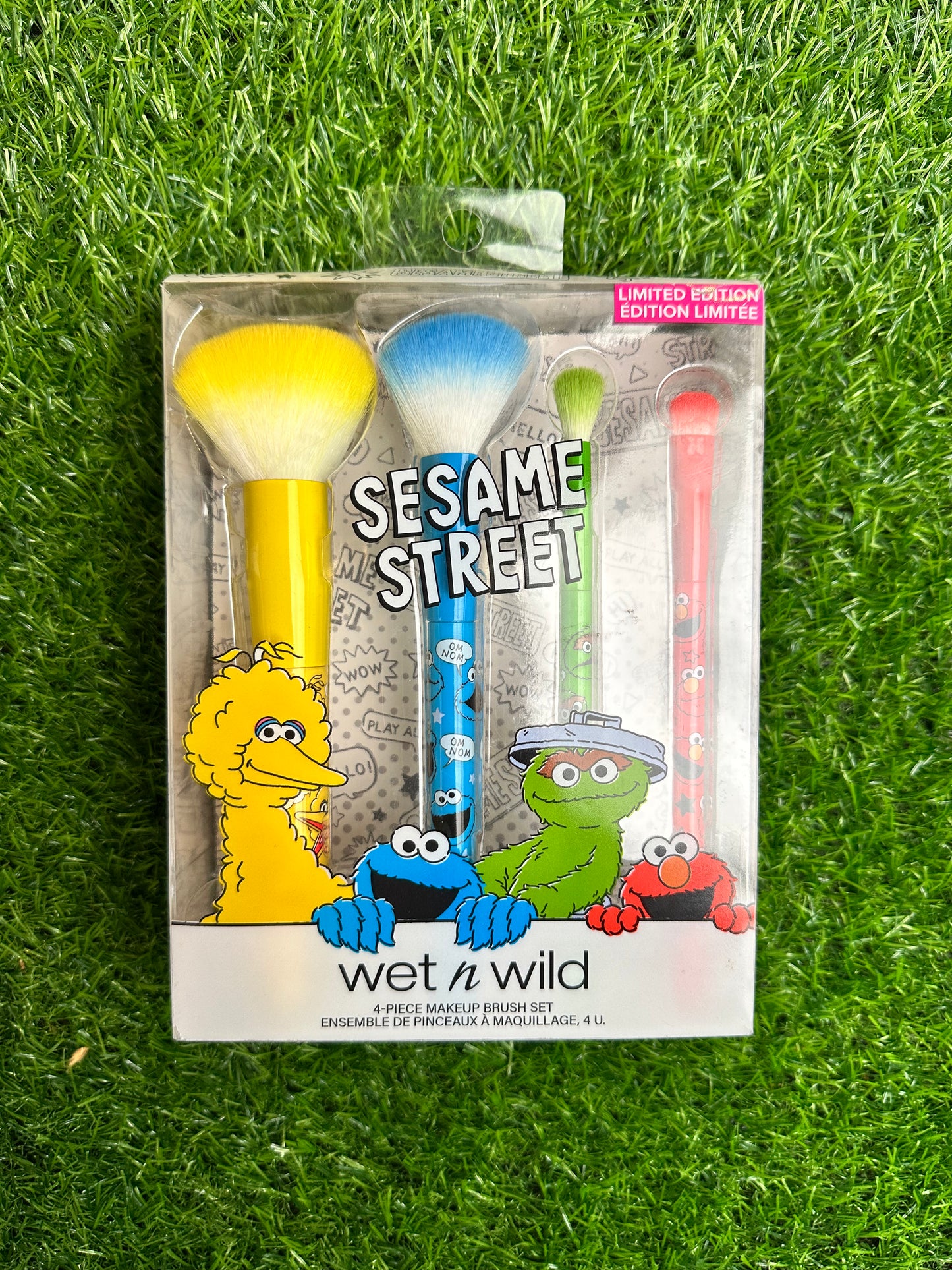 Kit de Pincéis de Maquiagem Sesame Street x Wet n wild (Ed. Limitada)