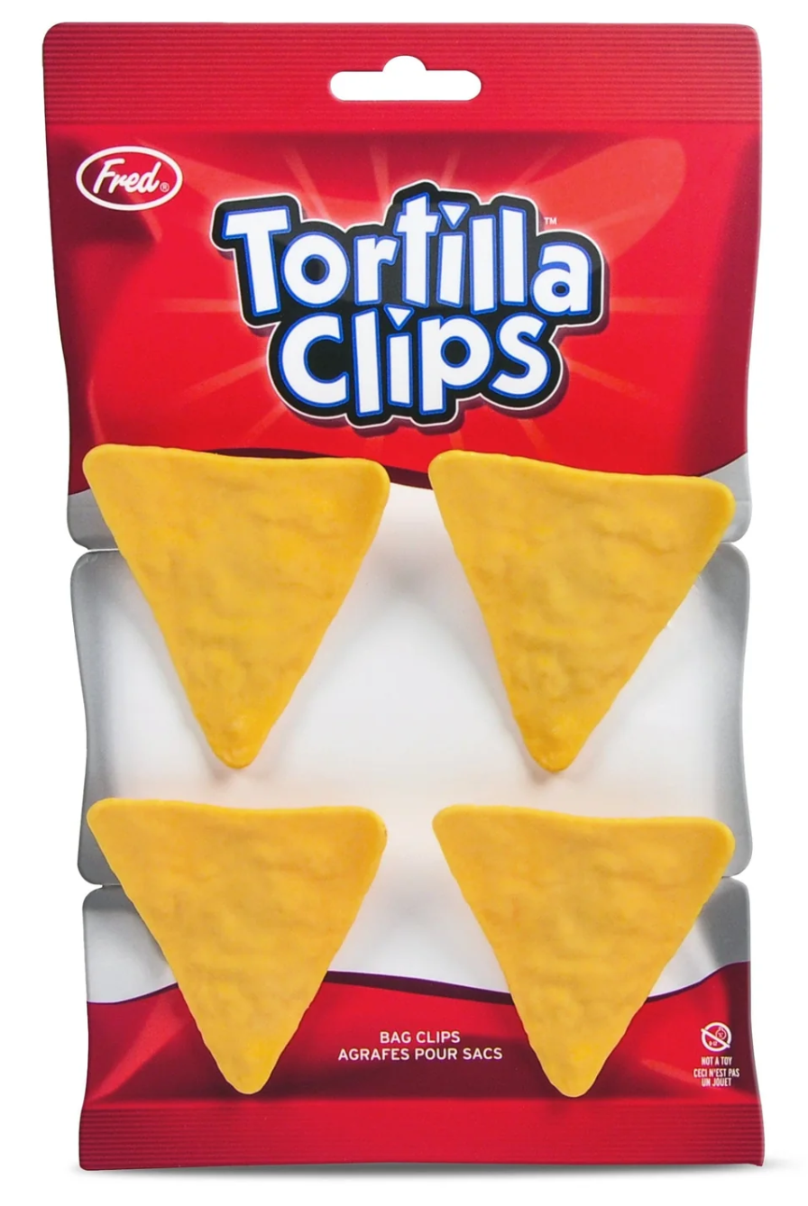 Presilha Tortilla Clips Genuine Fred (Kit com 4 Peças)