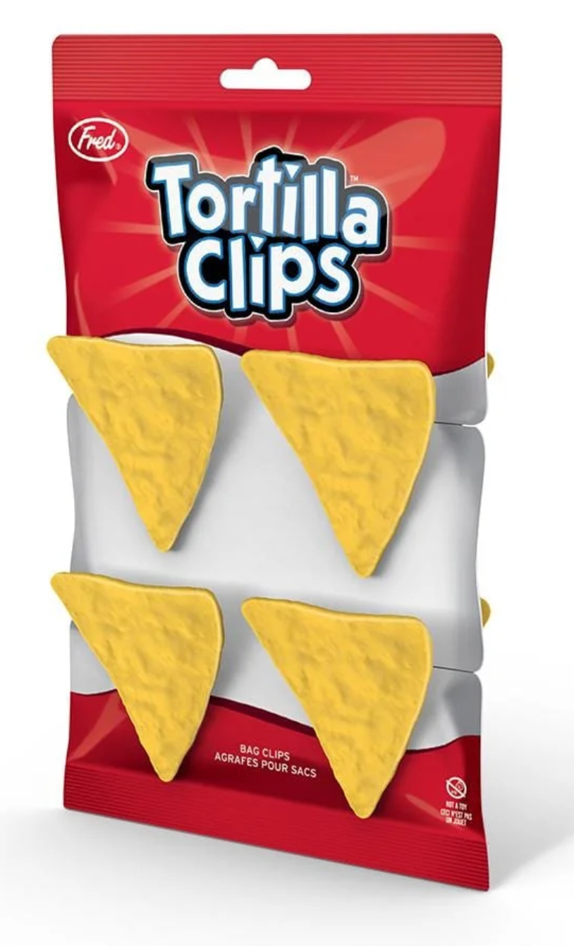 Presilha Tortilla Clips Genuine Fred (Kit com 4 Peças)