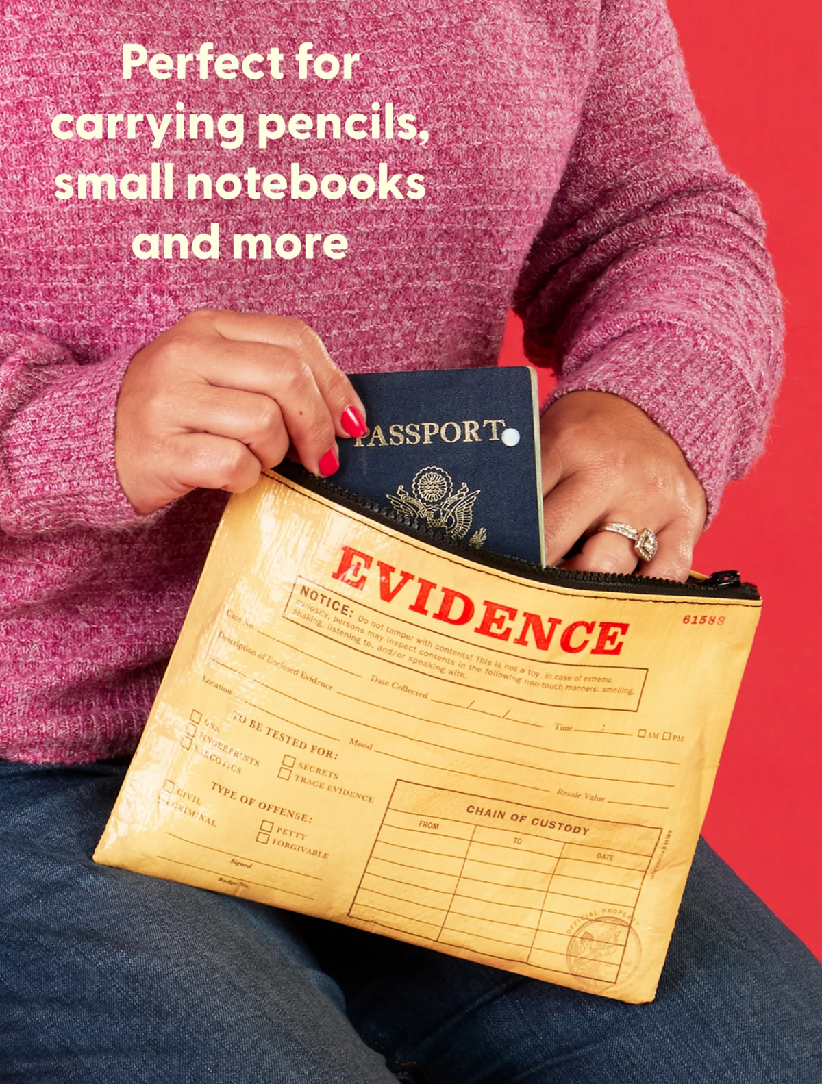 Estojo e Necessaire com Zíper Evidência