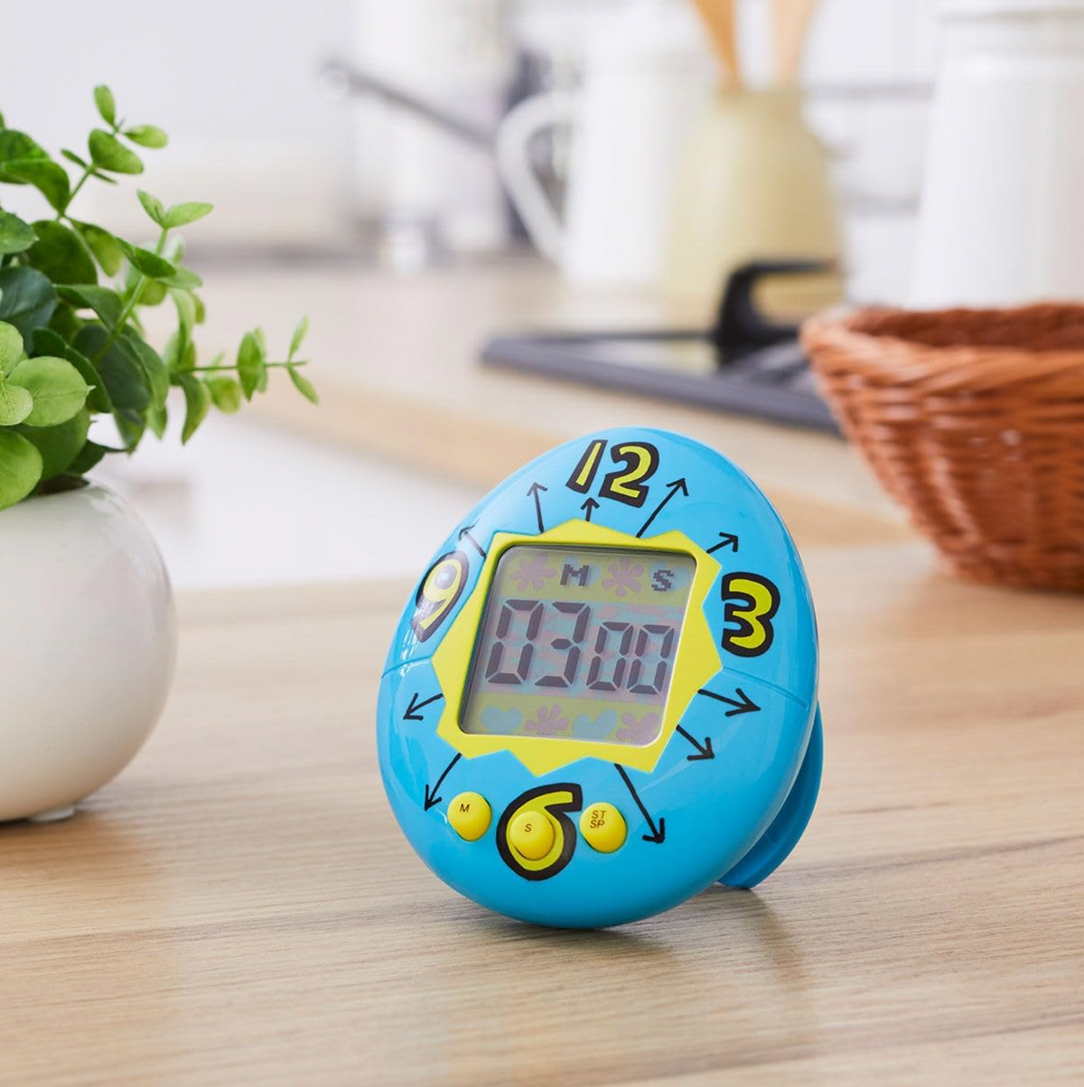 Timer Digital Tamagotchi Nostalgia Bandai Namco